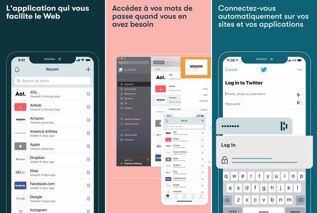 Dashlane - alternative à LastPass