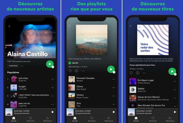 Spotify - meilleure alternative à Apple Music