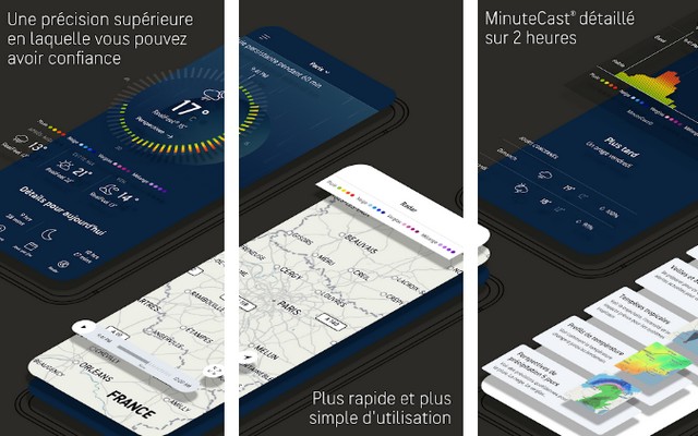 AccuWeather - applications de été pour Android