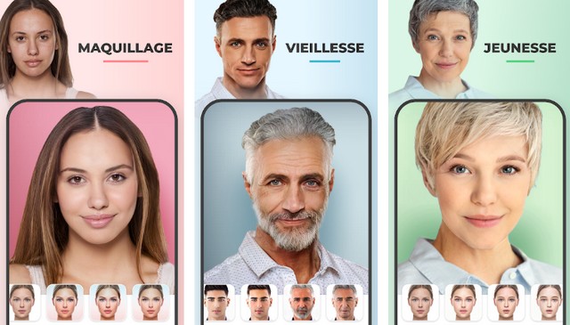 FaceApp - meilleure application de reconnaissance faciale