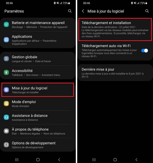 Comment installer Android 11 sur Samsung Galaxy
