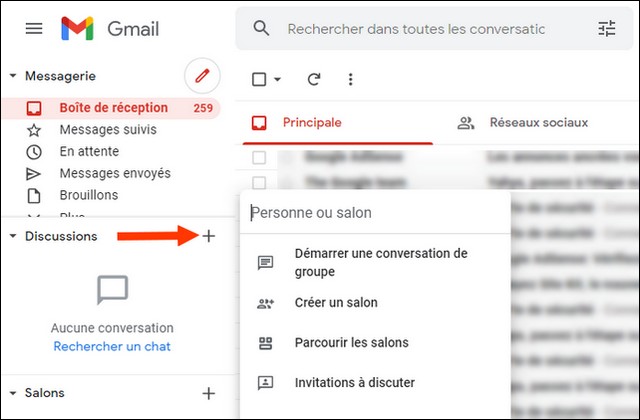 Comment utiliser Google Chat sur un navigateur Web