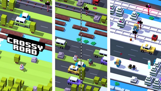 Crossy Road - jeu comme Temple Run