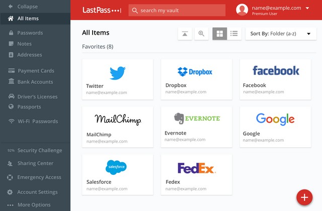 LastPass pour Windows