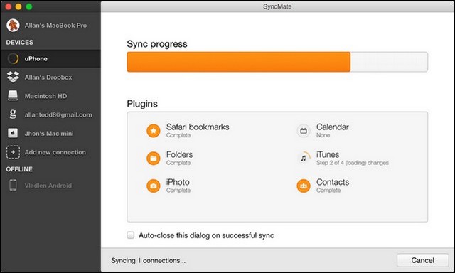 SyncMate - alternative à Android File Transfer