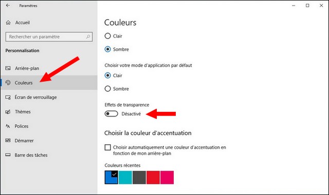 Accélérer PC Windows 10