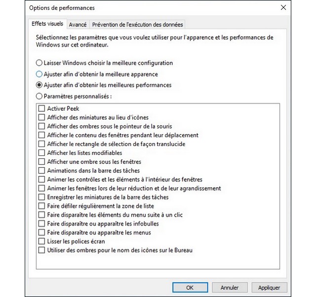 Accélérer votre PC Windows 10