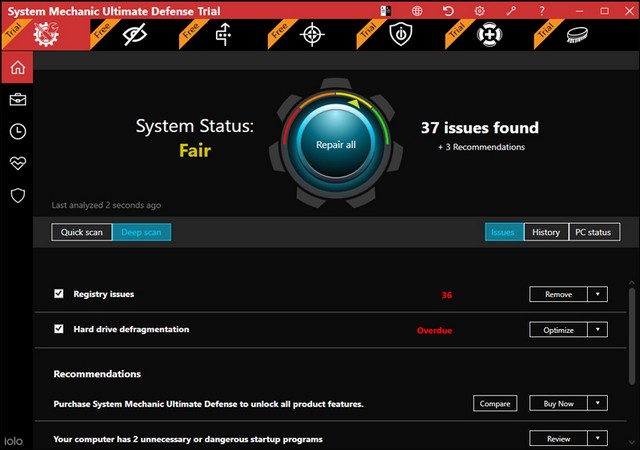 Iolo System Mechanic