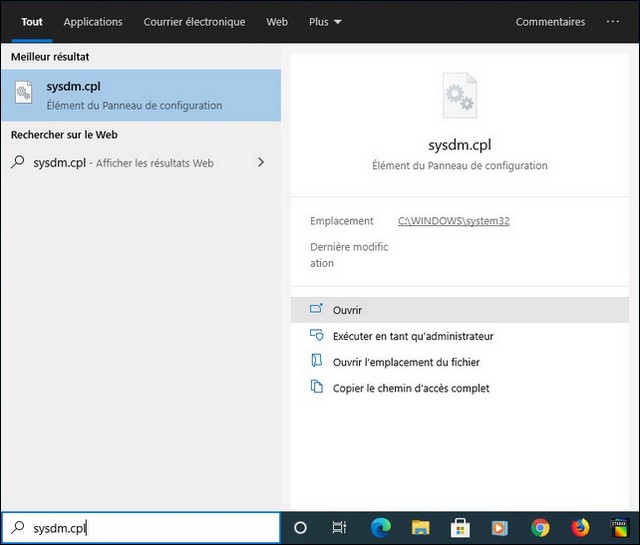 la barre de recherche windows 10