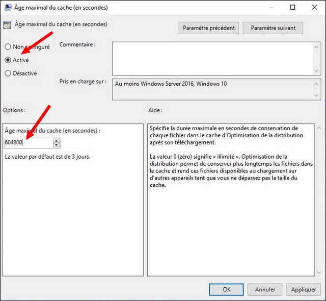 cache optimisation de la distribution