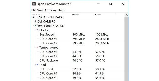 Open Hardware Monitor