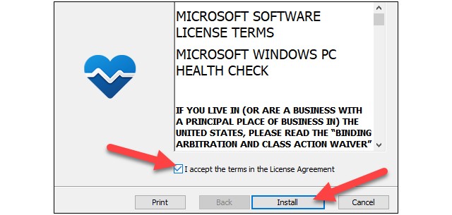 Application PC Health Check