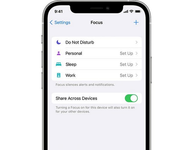 Comment activer le mode Focus