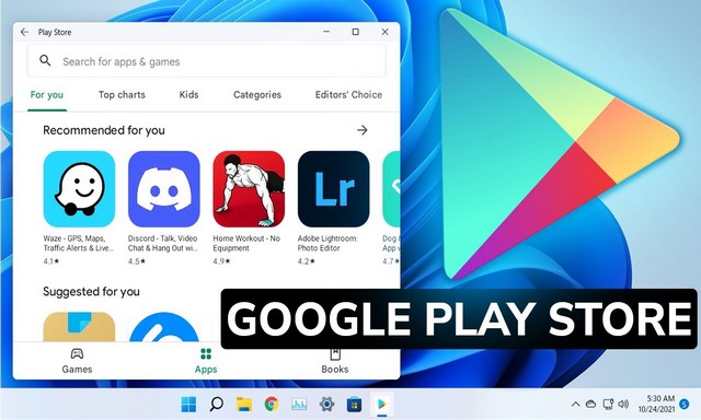 Comment installer le Google Play Store sur Windows 11