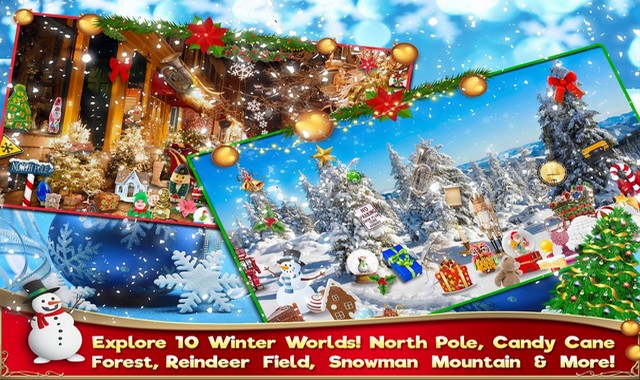 Hidden Object Christmas Puzzle