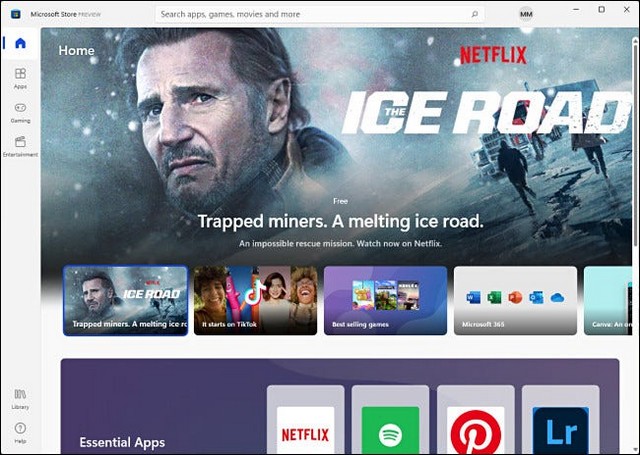 Le nouveau Microsoft Store