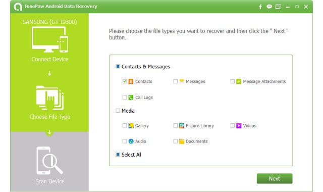 Récupérer des contacts perdus