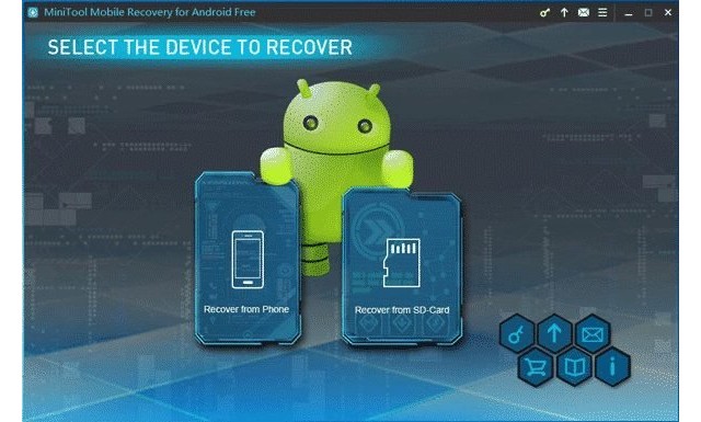 Utilisation MiniTool Mobile Recovery For Android