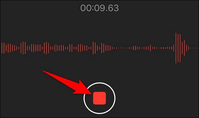 record audio on iPhone
