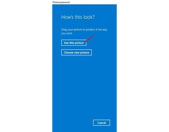 Comment configurer un mot de passe image