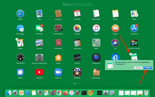 Désinstaller des applications sur Mac