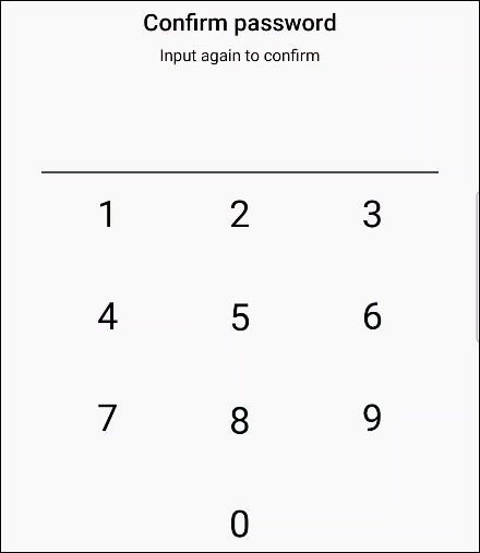 Entrez un mot de passe