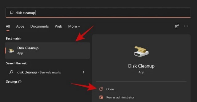 Nettoyage de disque