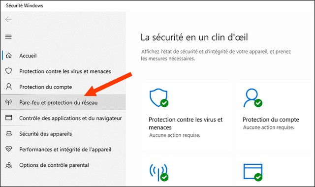 Pare-feu et protection du réseau