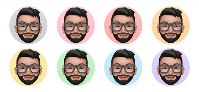 Sélectionnez la couleur d'arrière-plan de votre Memoji