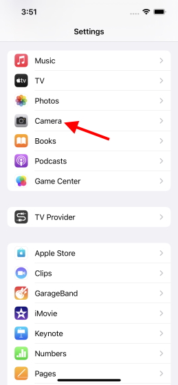 Trouver Appareil photo