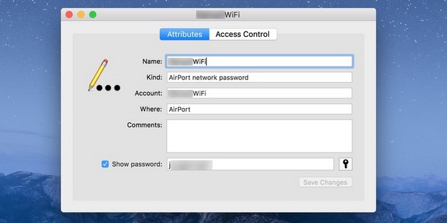 Trouver un mot de passe WiFi sur Mac