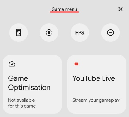 fonctionnalités du mode de jeu Android 12