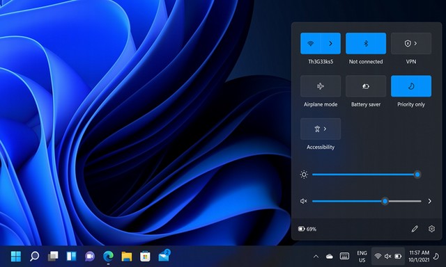 Comment ajouter ou supprimer les paramètres rapides dans Windows 11