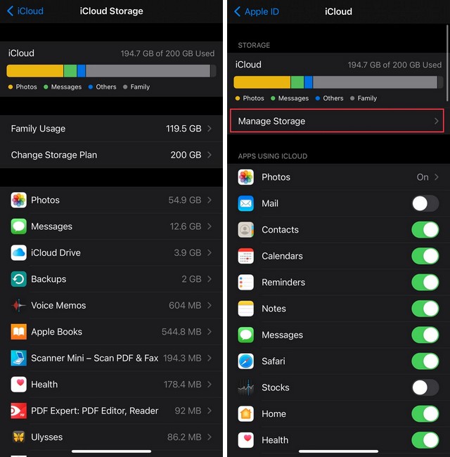 Comment libérer de espace sur iCloud