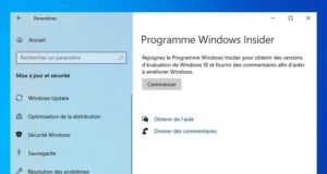 Comment rejoindre le programme Windows Insider
