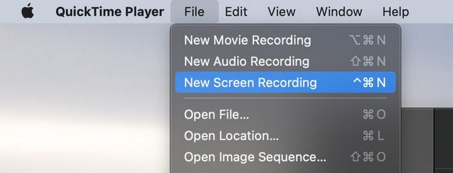 Enregistrer un écran sur un Mac à l'aide de QuickTime