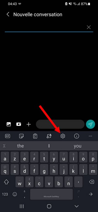 Paramètres de Microsoft SwiftKey