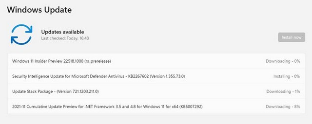Rechercher les mises à jour