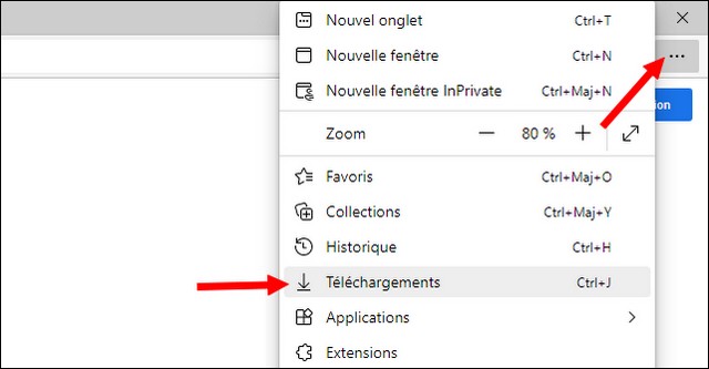 Sélectionner Téléchargements