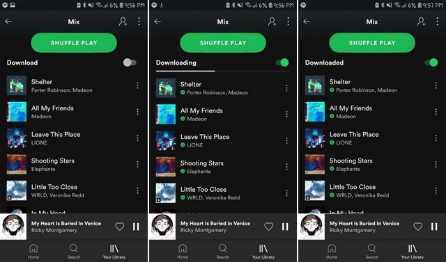 Télécharger de la musique sur Spotify
