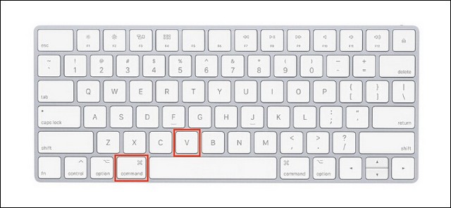 Use the Command shortcut