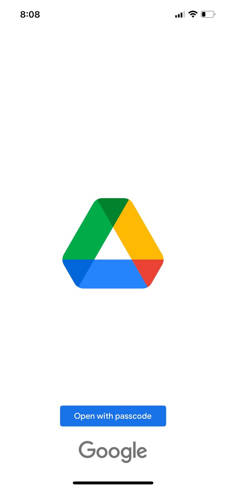 protéger les fichiers Google Drive avec Face ID