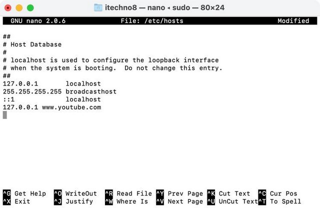 Bloquer YouTube sur votre Mac