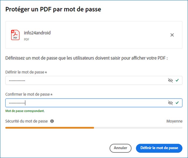 Comment protéger un fichier PDF