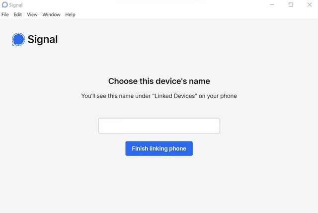 Exécuter Signal sur Windows 11