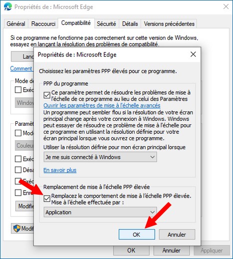 Modifier les paramètres PPP