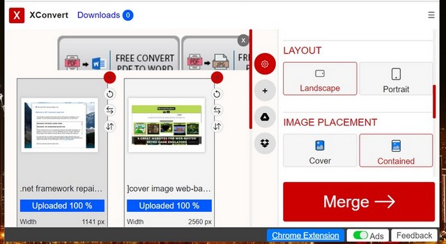 Regrouper plusieurs images dans un fichier PDF