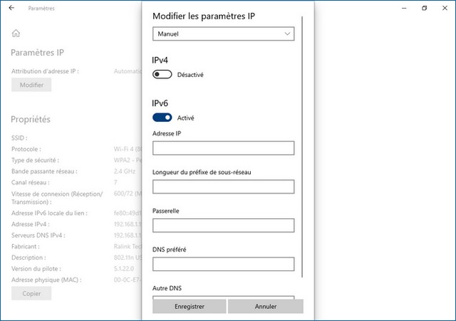 Réparer un réseau non identifié dans Windows