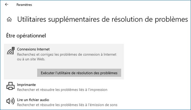 Résoudre les problèmes de connexion Wi-Fi