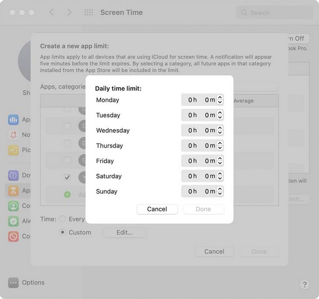 Utiliser le temps d'écran pour bloquer un site Web